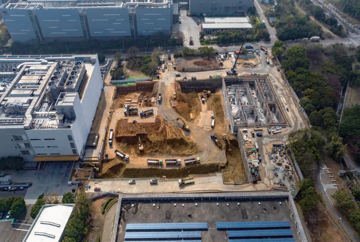 台積電 AP5B／中科廠增建工程｜工程影像 1