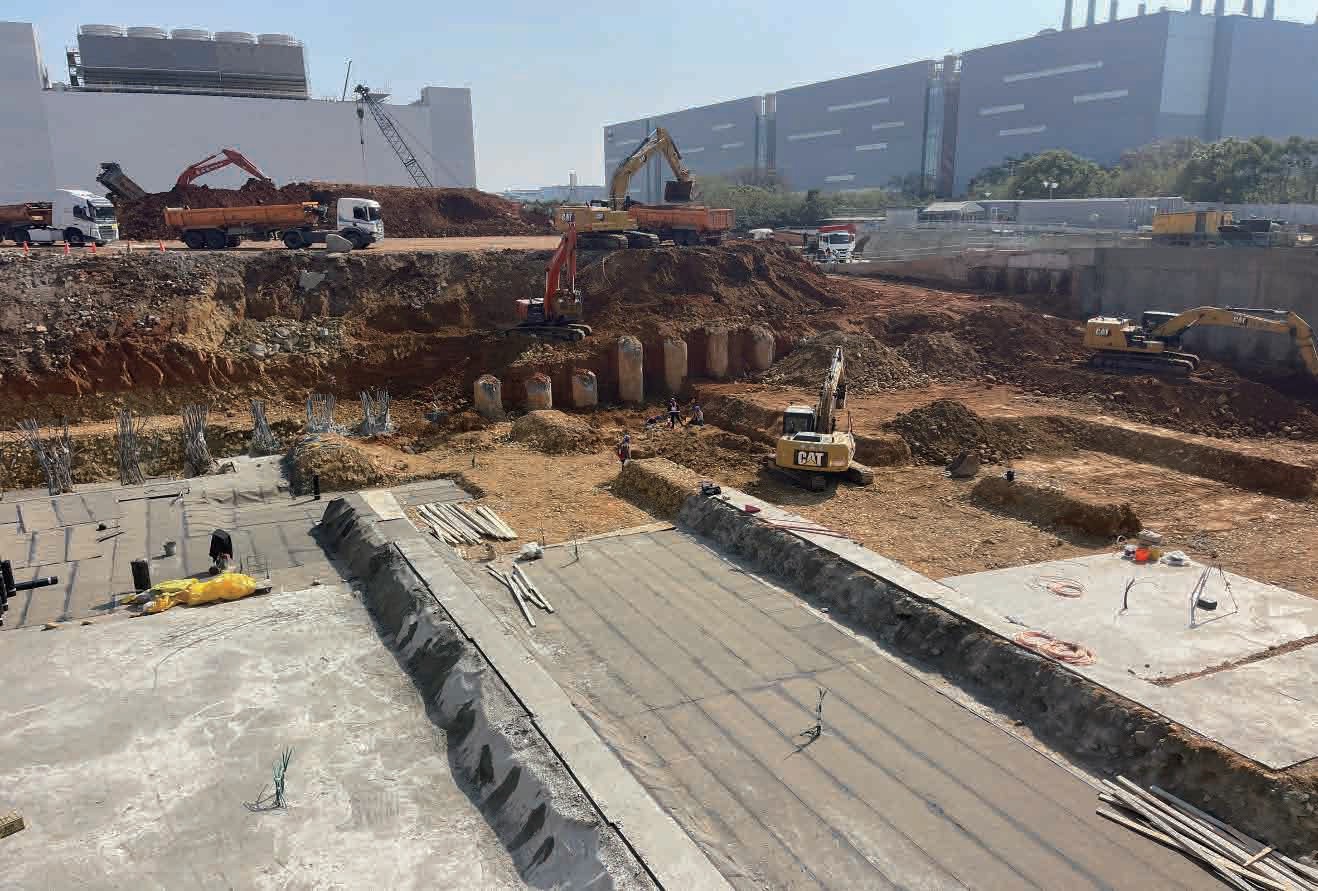 台積電 AP5B／中科廠增建工程｜工程影像 3